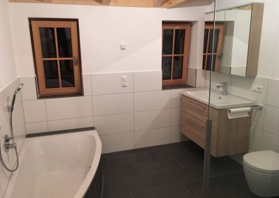 Fliesenverlegung Badezimmer Allgäu